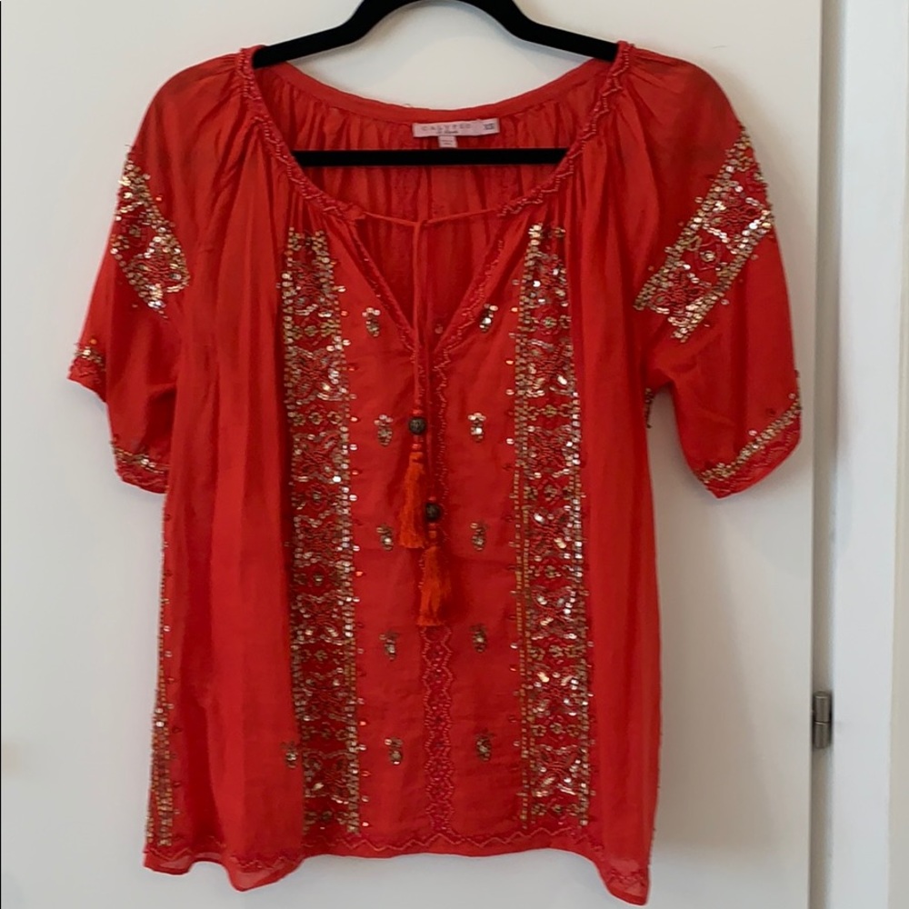 Calypso St. Barth Boho Blouse